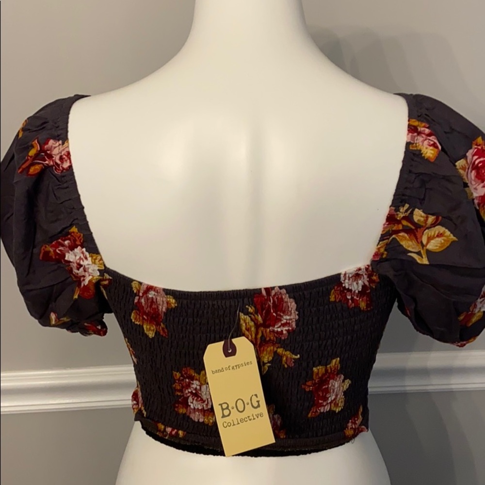 Band of Gypsies crop top small boho NWT summer - Picture 4 of 5